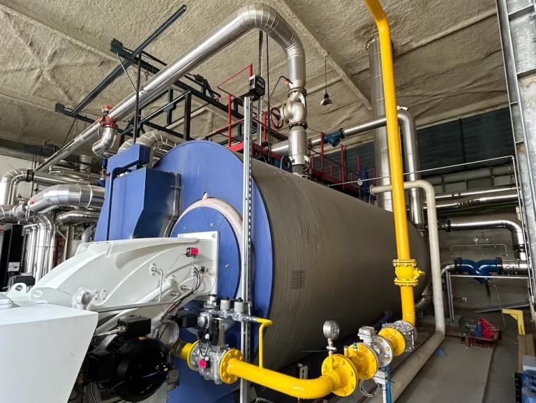 Raccordement brûleur 5 Megawatt gaz naturel